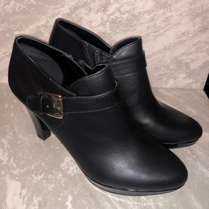 east 5th womens emmelie stiletto heel zip bootie